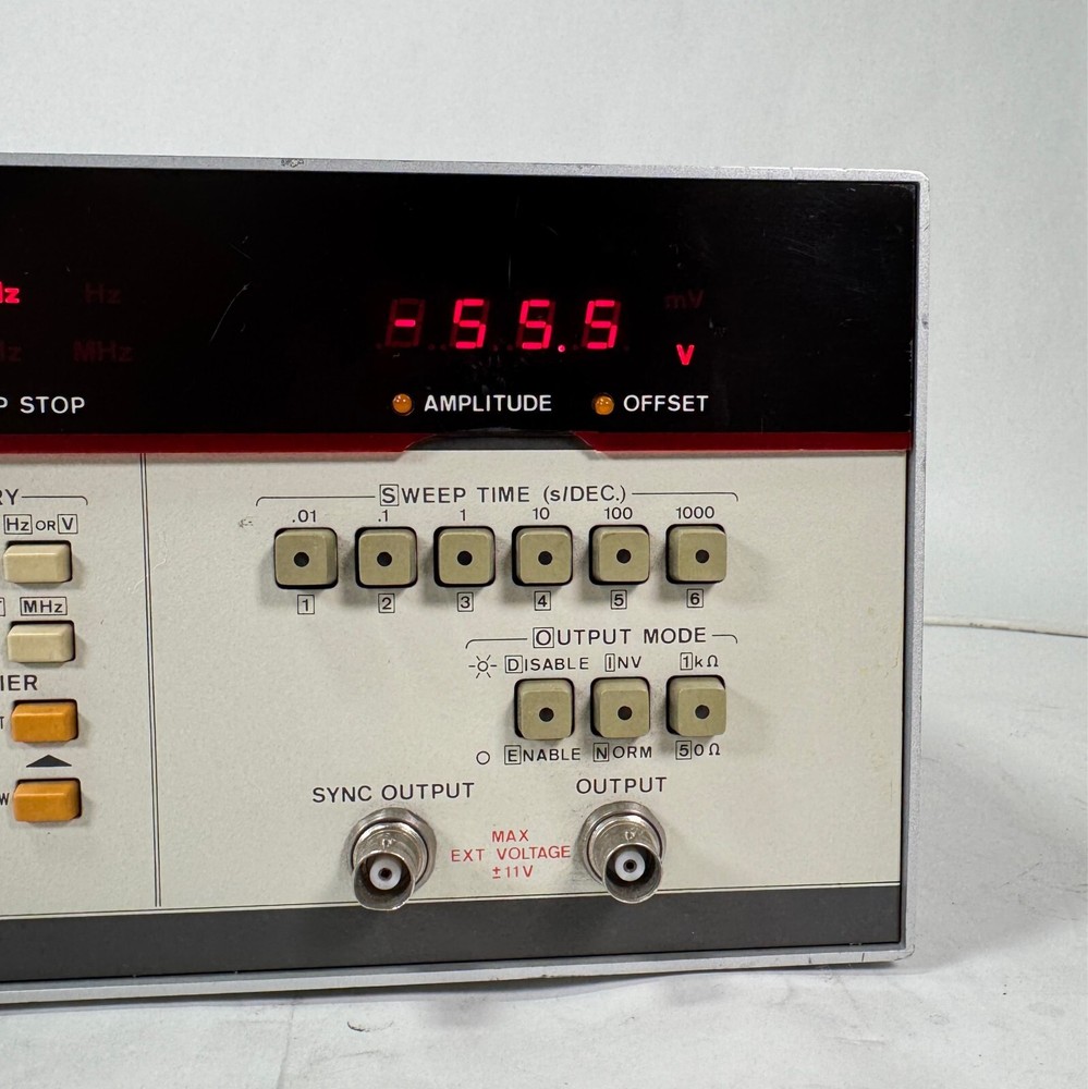 HP 8165A Programmable Signal Source ⚡️ Fast Shipping | Sold As Is