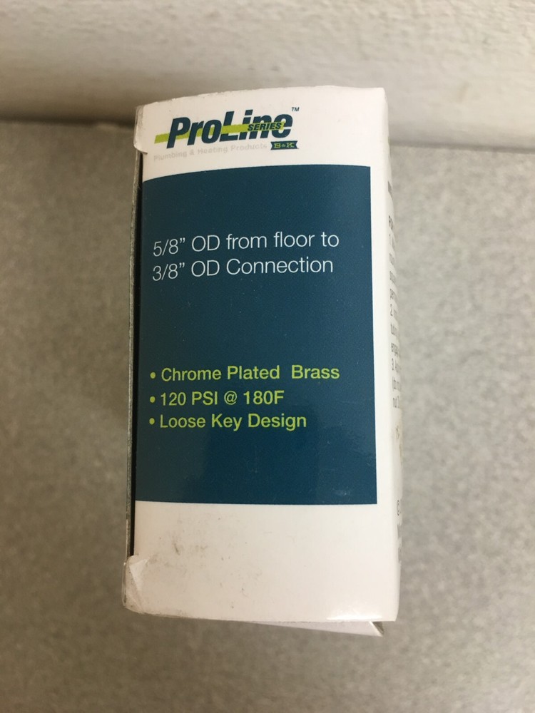 BK Products 192-032LK ProLine Comp Comp Angle Valve