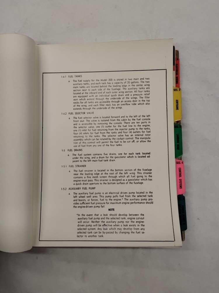 Aero Commander 1966 Model 200D Overhaul & Service Manual-Original