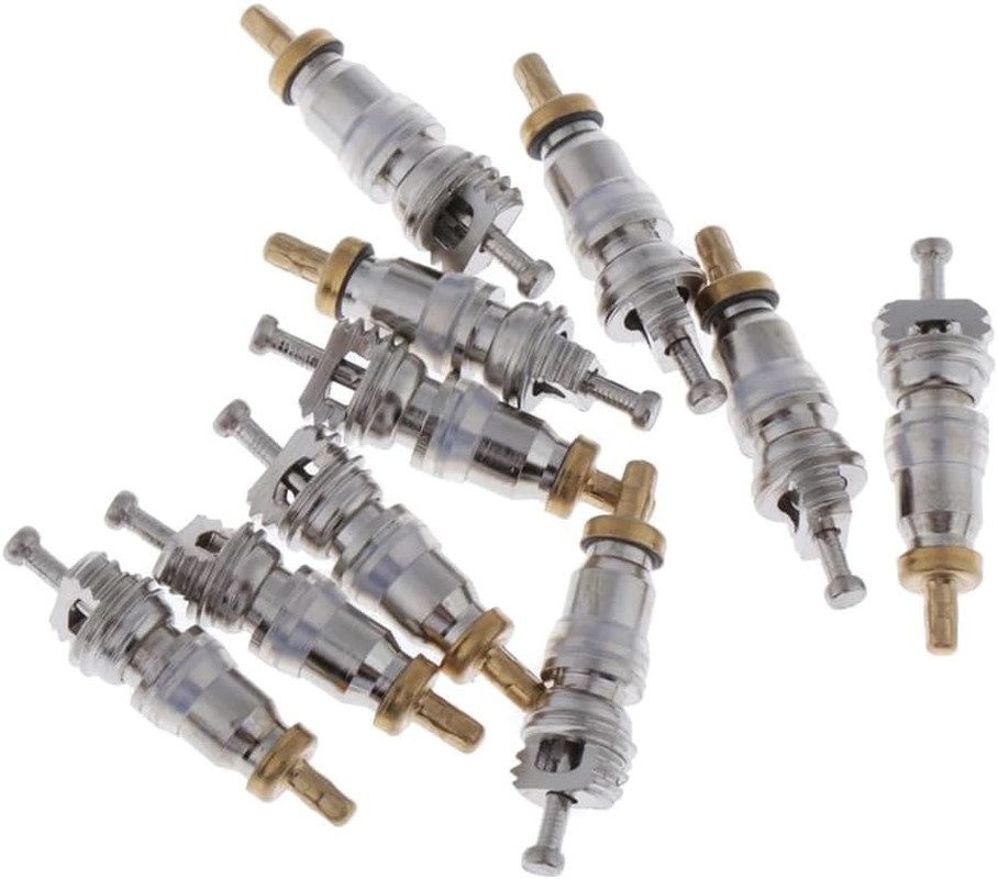 20 Pack Valve Core Replacement Copper High Pressure R22 R32 R410A Schrader Valve
