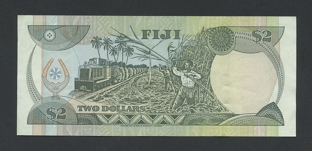 FIJI $2 note 1980 QEII Krause 77 Banknotes