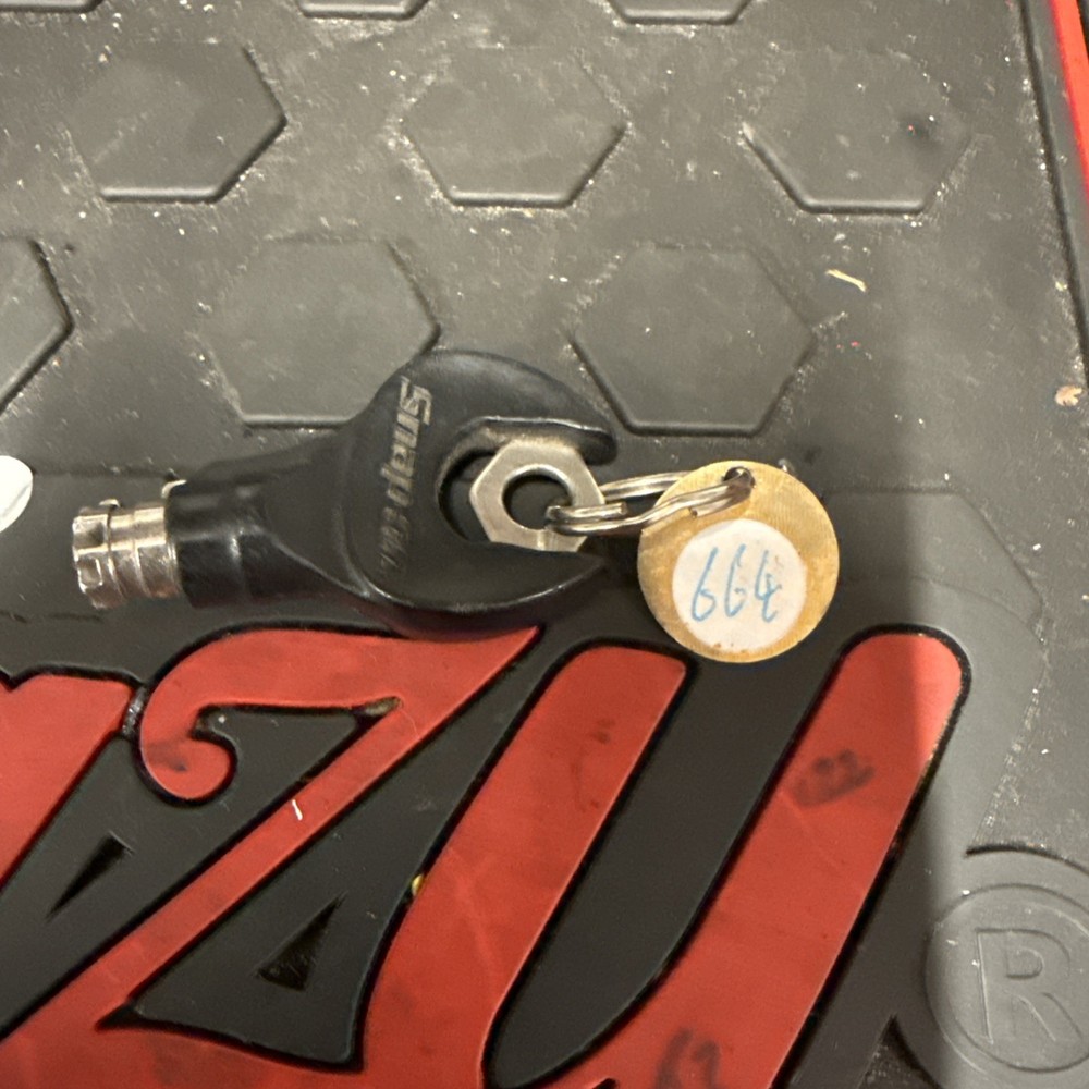 Snap-On Tools Tool Box Tool Storage Key K664