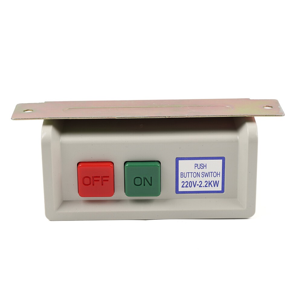 1pc Push Button On & Off Switch For Industrial Sewing Machine Motor 220 Volt to