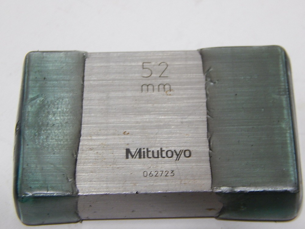 MITUTOYO 52MM GAGE BLOCK