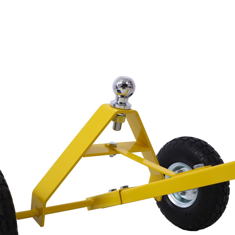 Trailer Dolly with Pneumatic Tires - 600 Lb. Maximum Capacity