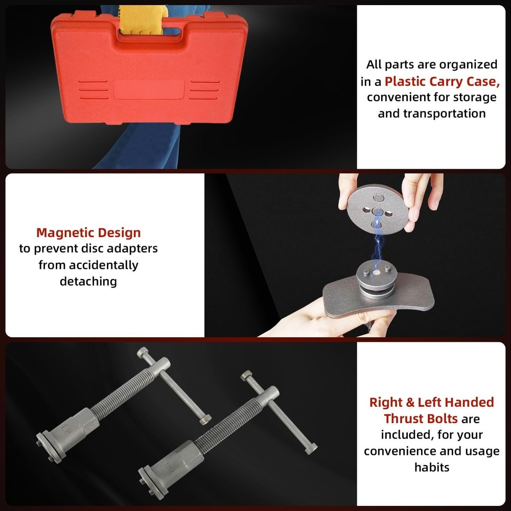 Professional Disc Brake Caliper Tool Set=
