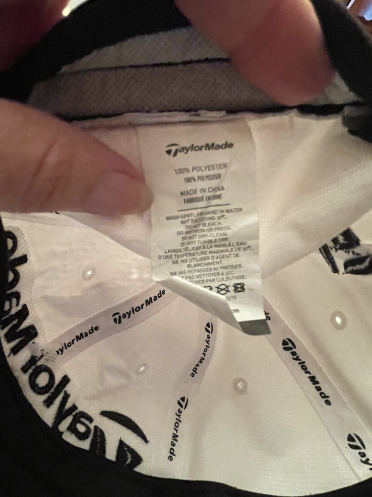 TaylorMade Performance Seeker White Hat One Size Fits All W/Adjustable Strap