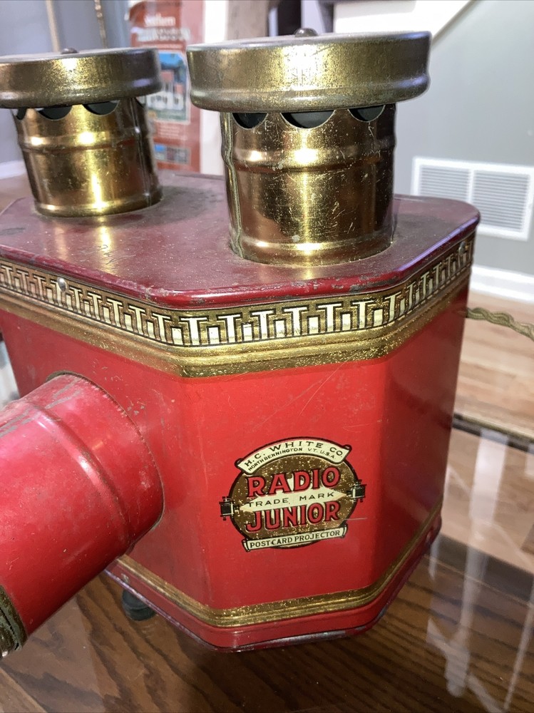 H.C. White Co. RADIO JUNIOR Post Card Projector