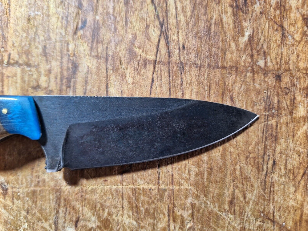 Blasted Hills Knife - Canyon - D2 , Custom handmade