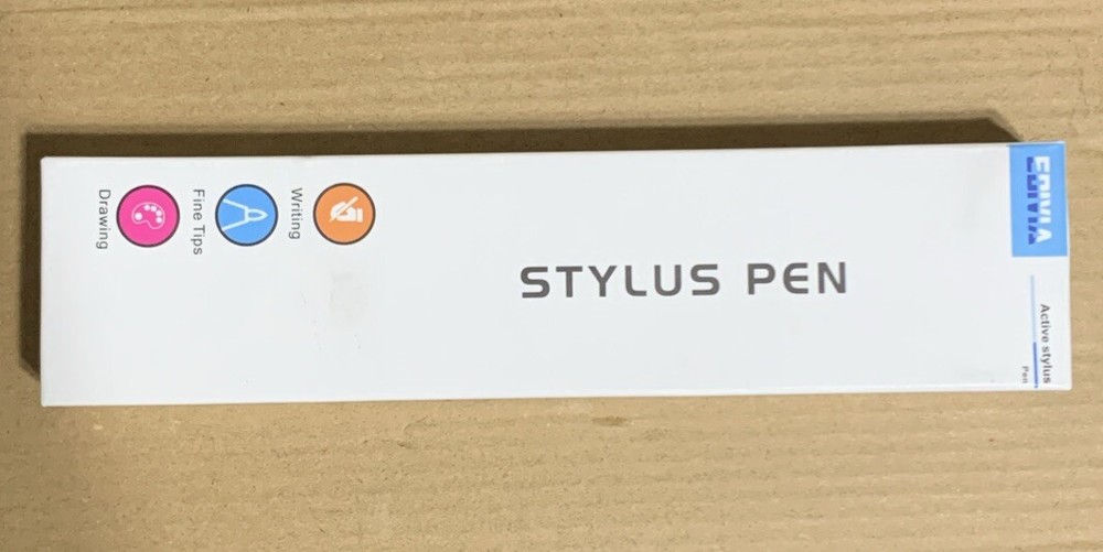 Edivia Active Stylus Pen K811B White Writing Drawing Fine Tip Technology New