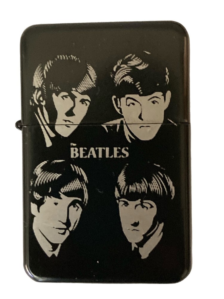 The Beatles Lighter Black Mate with Case