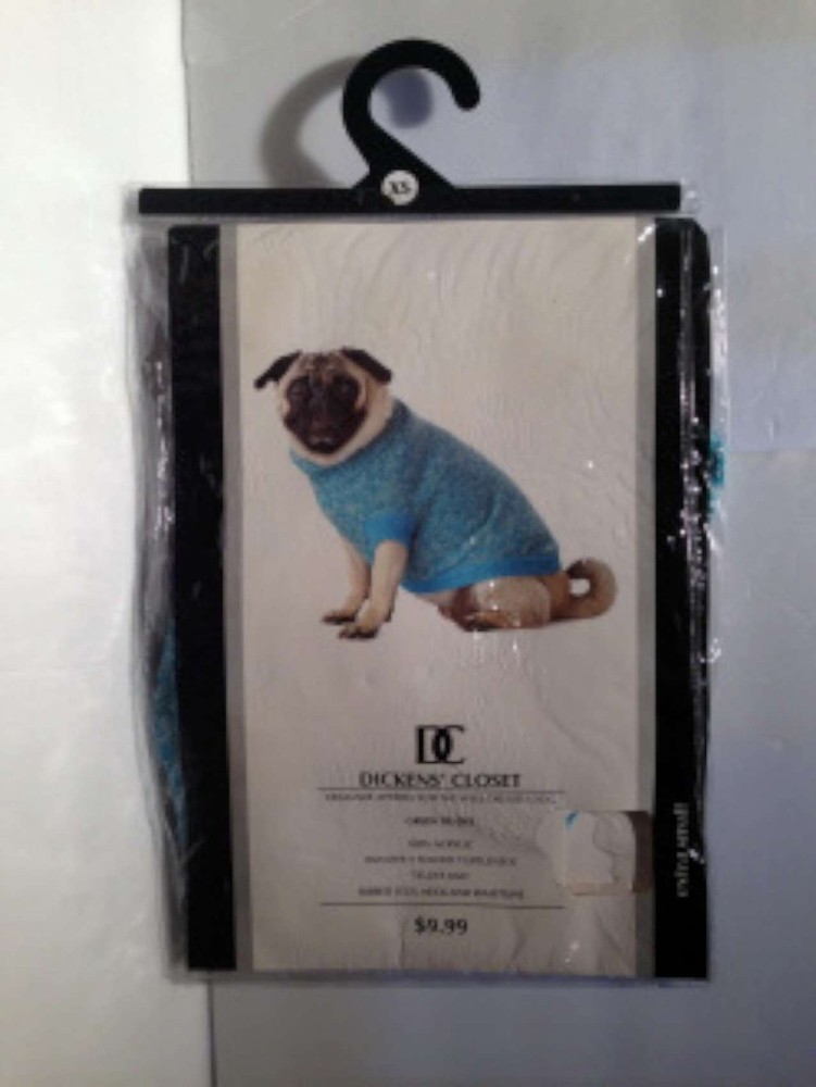 Dicken's Closet Sweater Folded Turtleneck Extra Small