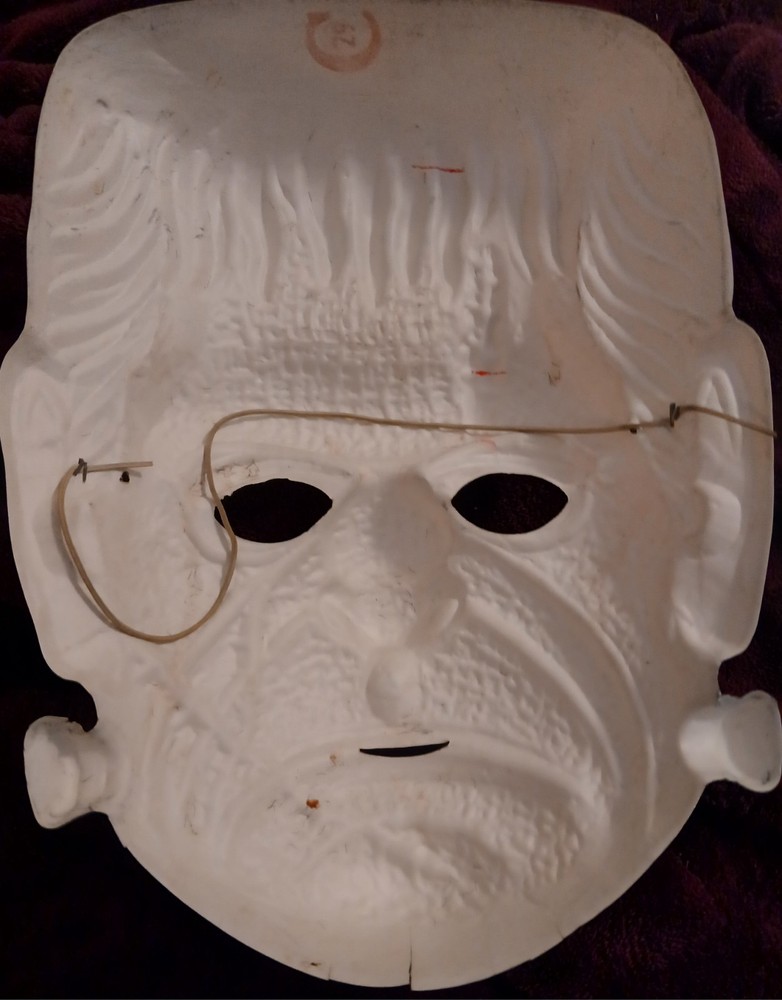 1963 Vintage FRANKENSTEIN MASK - Ben Cooper