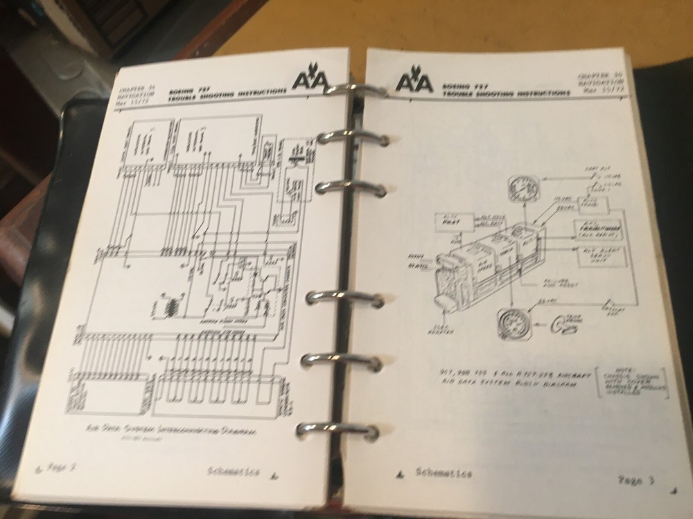 Boeing 727 Trouble-Shooting Instructions Manual