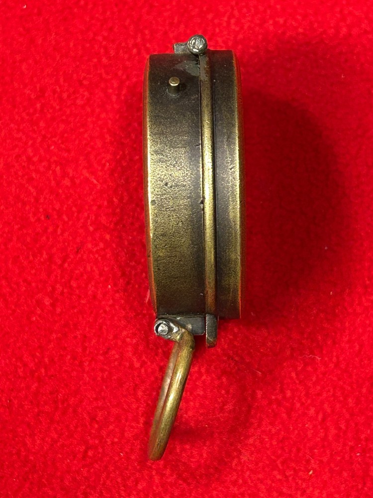 WWI Plan LTD Neuchatel Switzerland - US Engineer Corp. Brass Compass
