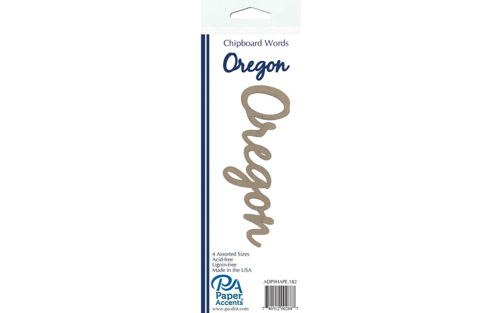 Chip Word 4pc Oregon Natural