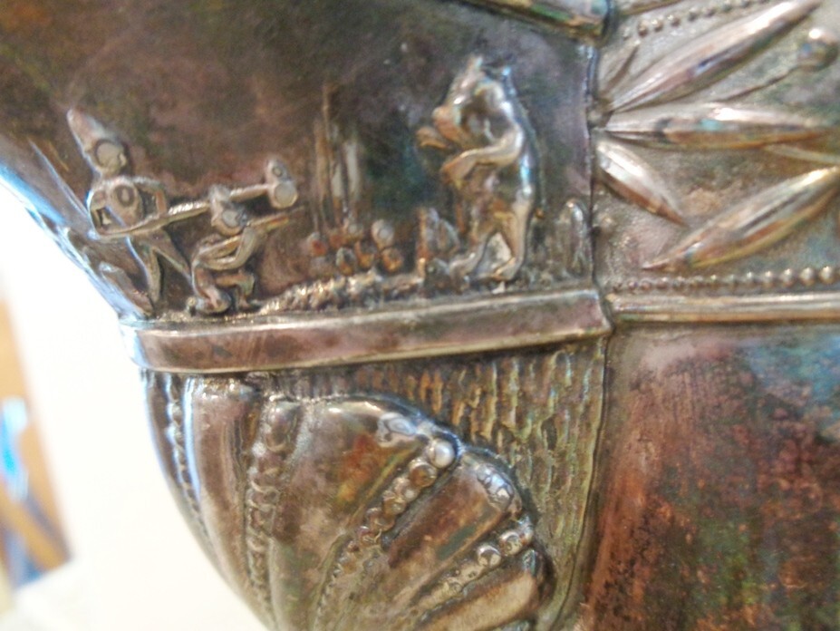 Simpson Hall Miller Silver Plated Water Pitcher Jug #387