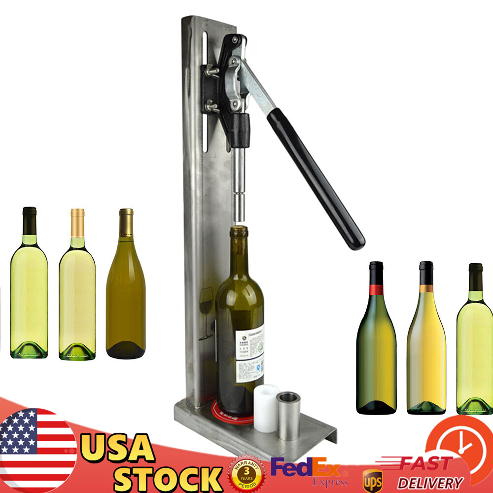 Corker POM Manual Wine Corking Inserting Bottle Stopper Hand Pressure Corks