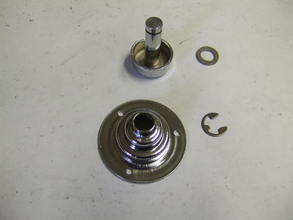 Bally bingo pinball SINGLE CHROME BUTTON TALL TYPE