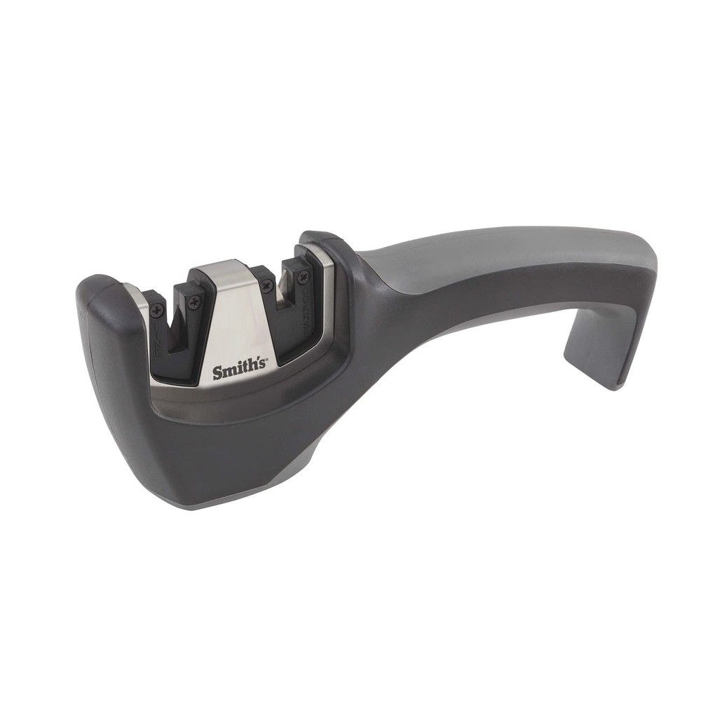 Smith’s 50032 Pull-Thru Knife Sharpener – Grey – Coarse & Fine Sharpeners – N...