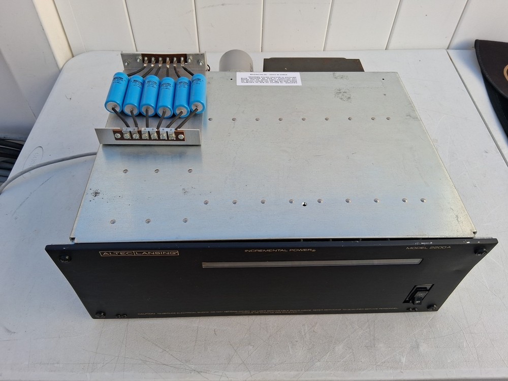 altec lansing incremental power model 2200a