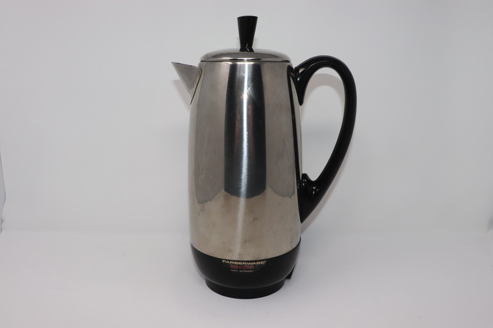Farberware Superfast Fully Automatic Percolator 142B Coffee Maker 12 Cup Tested