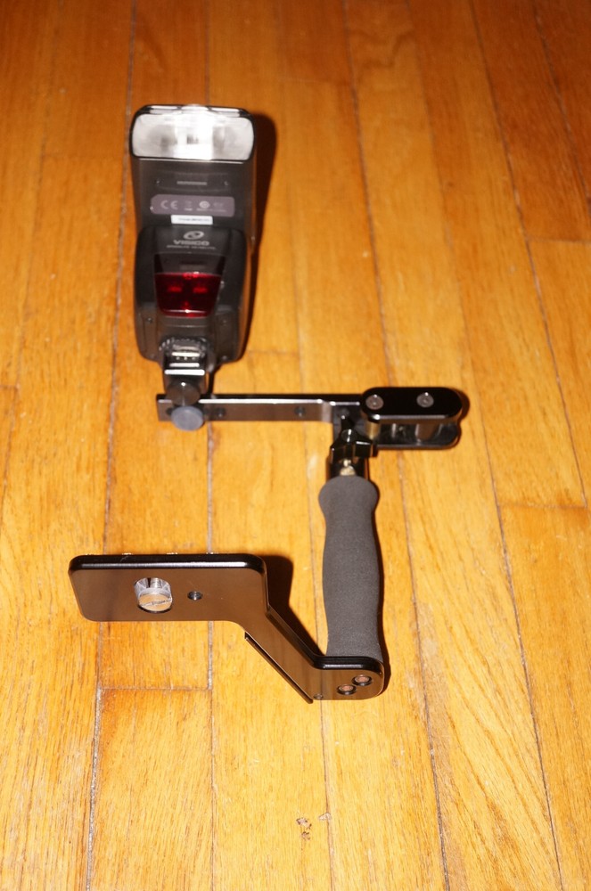 Visico VS-765 i-TTL Flash for Nikon w/Custom Brackets CB Junior