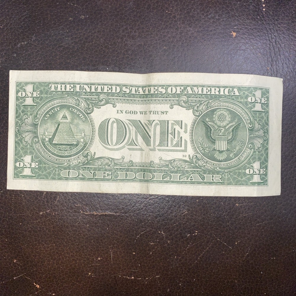 $1 Dollar Bill Error Print Series 2021