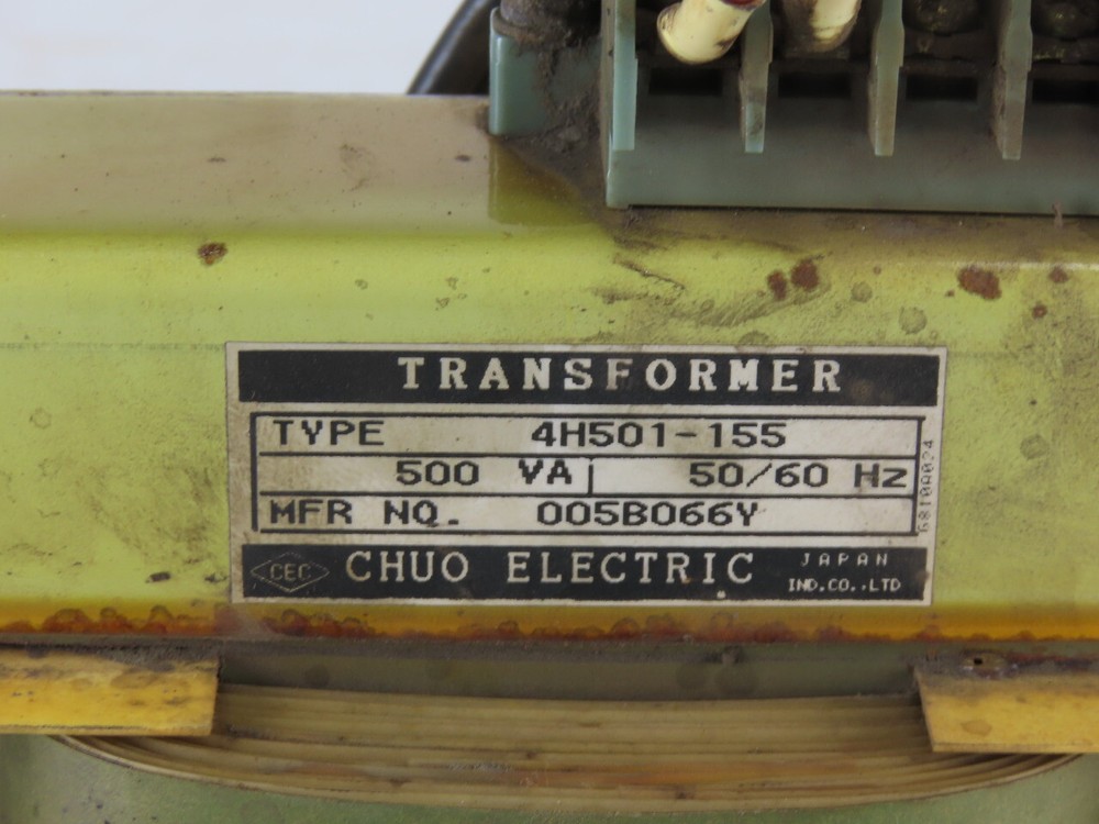 Chuo Electric 4H501-155 500VA Transformer