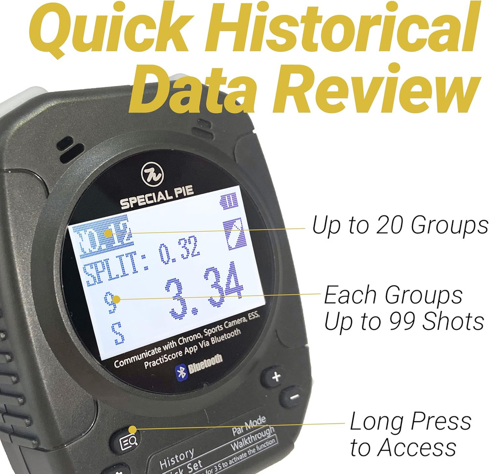Shot Timer for Shooting - Upgraded Shooting Timer for Training & Dry Fire Practi