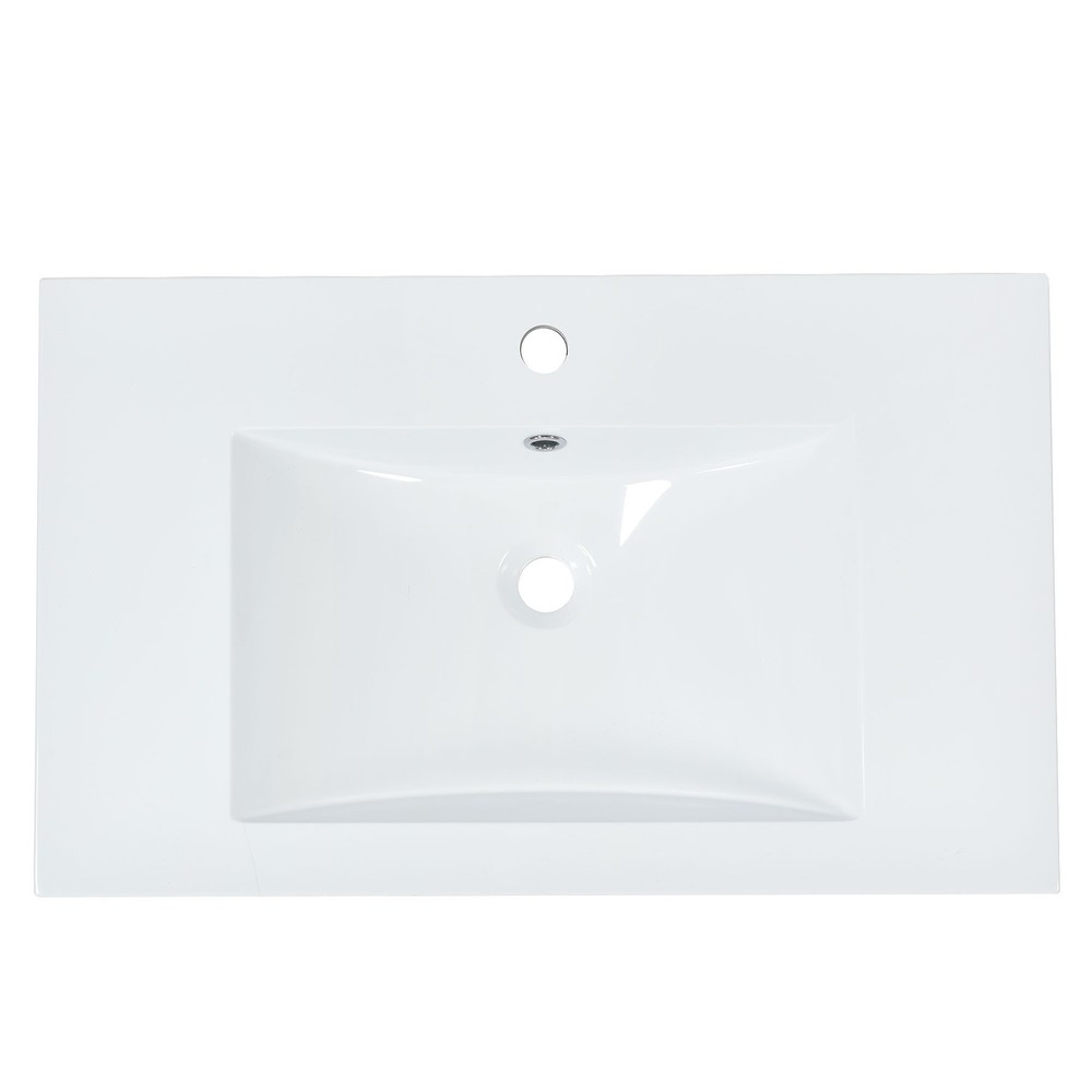 Solid wood frame storage cabinet for bathroom with sink