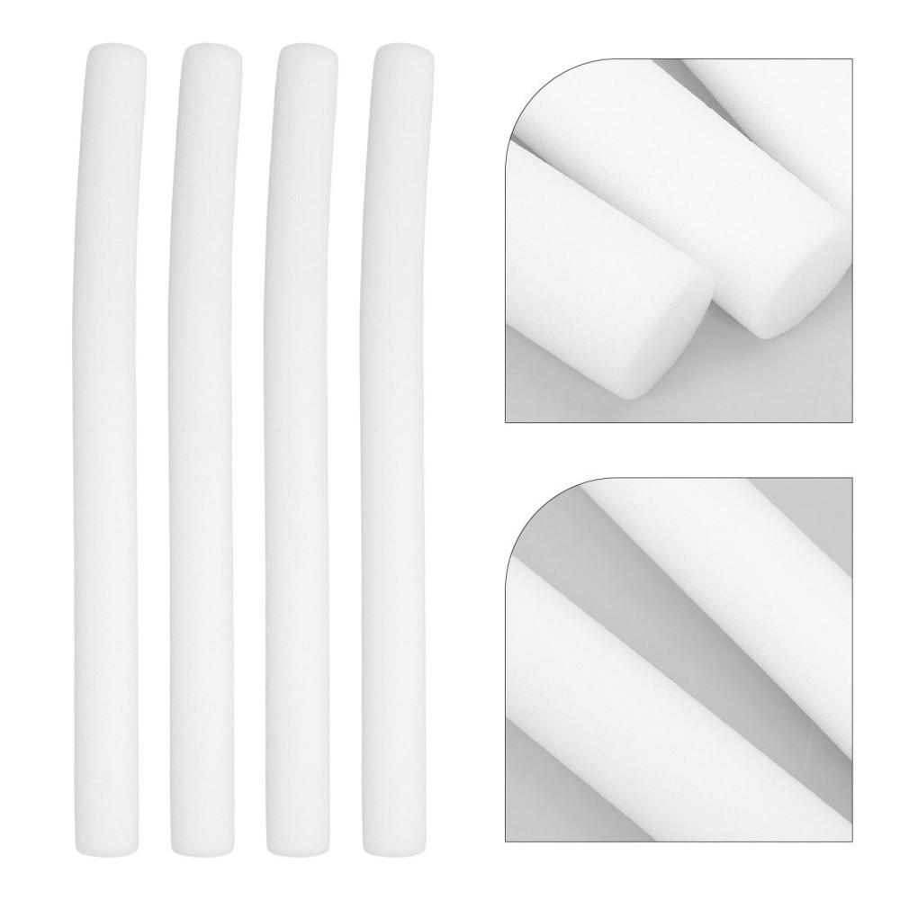 4 Pcs Solid Sponge Wedding Decoration Florist Sticks White Pillar
