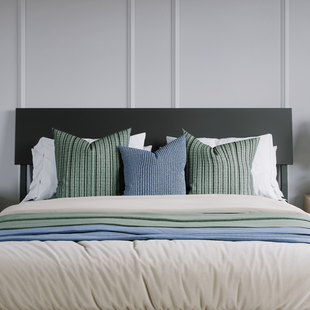 Bradford Full Solid Wood Headboard in Black