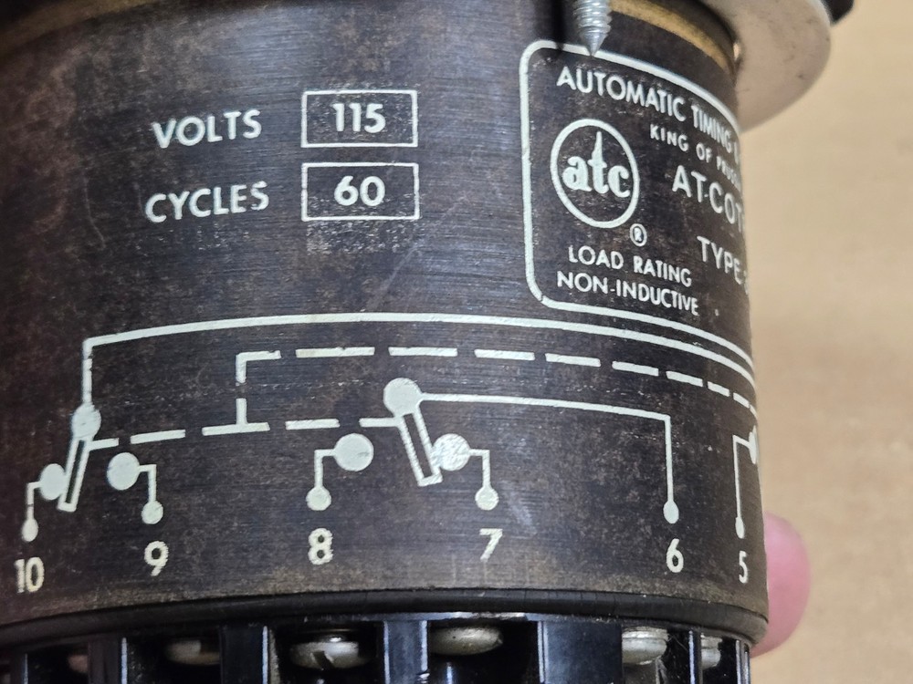 ATC ATCONTROL 305 Automatic Timing & Controls - Timer - Untested