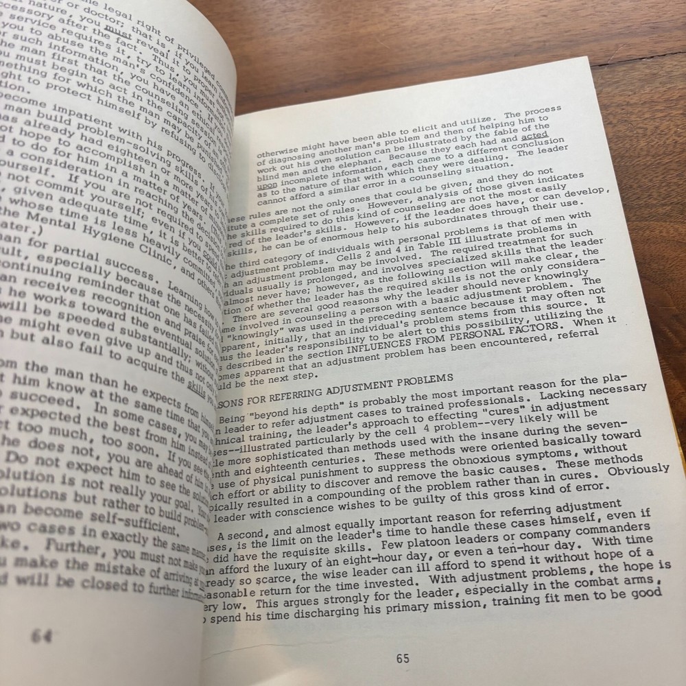 Armor Officer Basic Course Leadership Packet Vol 1 & 2 Student Fort Knox