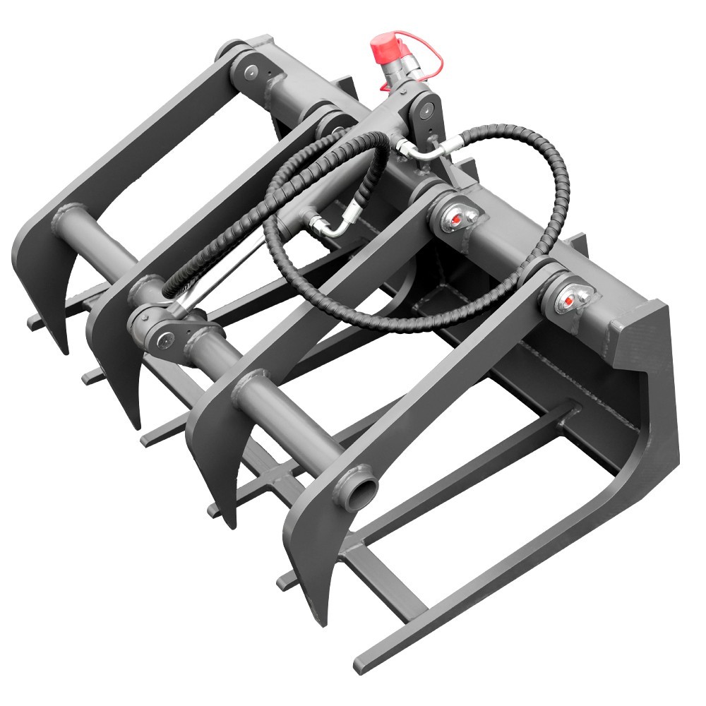 FREE SHIP 38" Root Grapple Grabber Rake Attachment,Skid steer loader Attachment