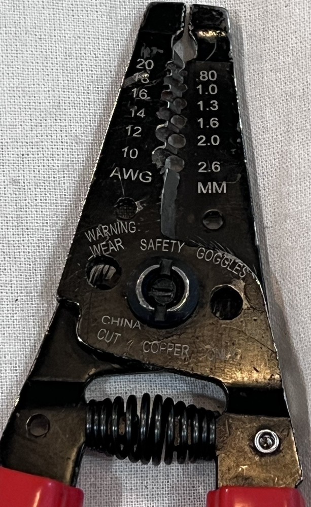 PITTSBURGH WIRE STRIPPER CUTTING TOOL - FREE SHIPPING