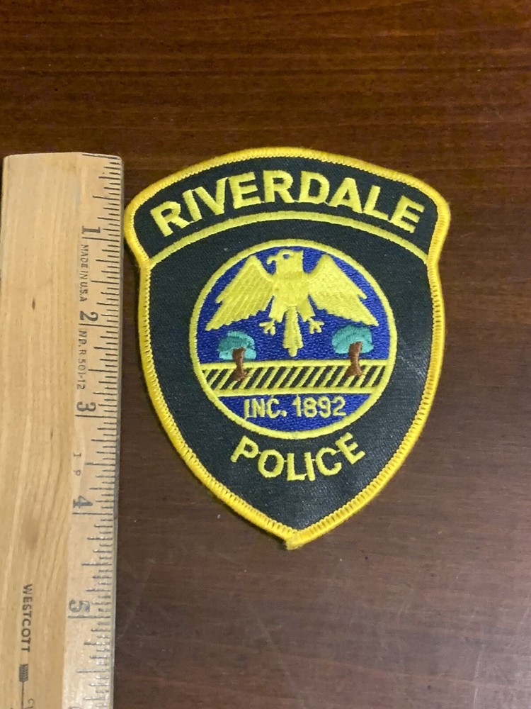RIVERDALE ILLINOIS POLICE FABRIC PATCH