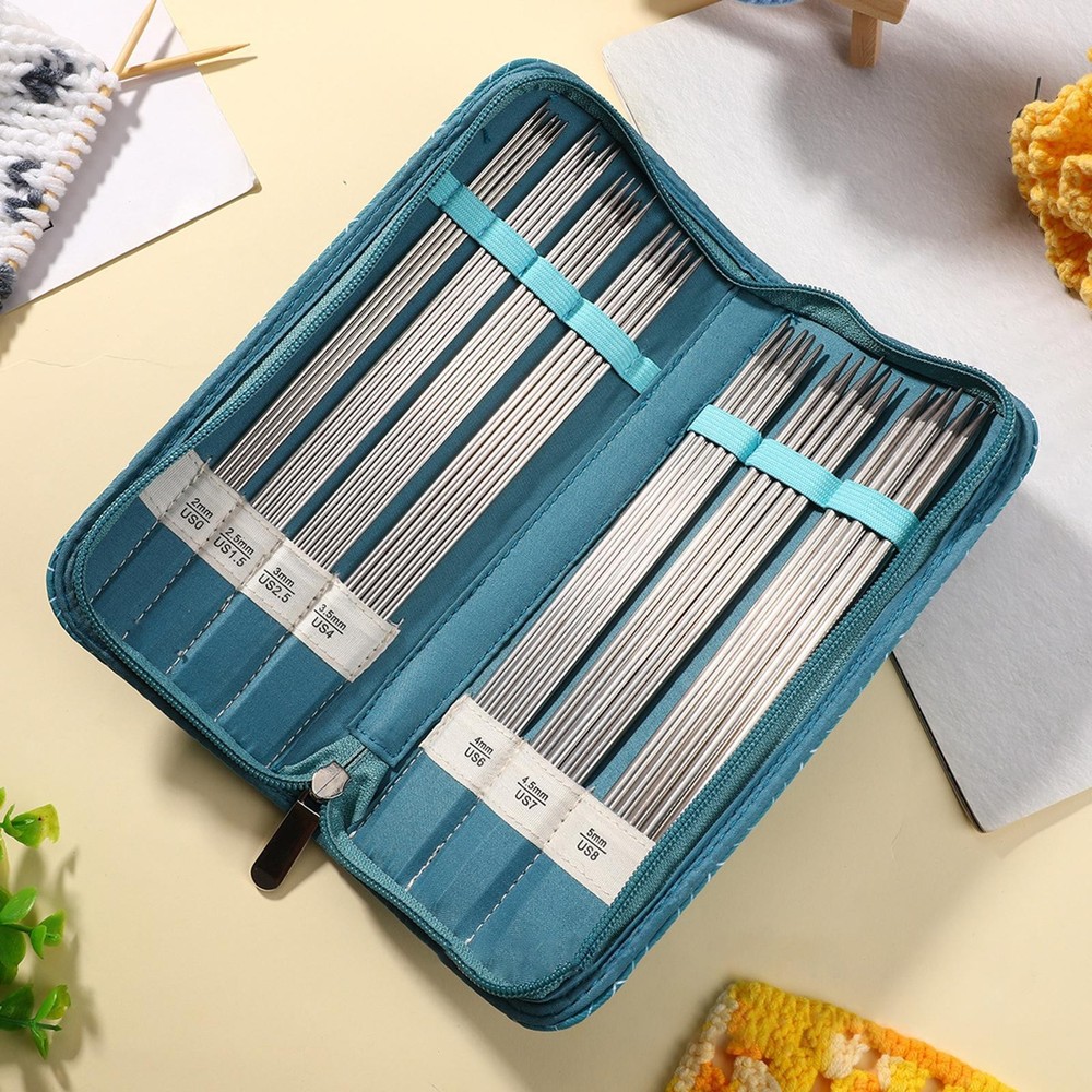 Crochet Hooks Knitting Bag Empty Storage Bag Compact Everywhere Knitting
