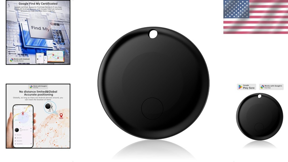 Find Keys, Wallets & More: Durable Android Tracker with Ultra-Long Battery Life