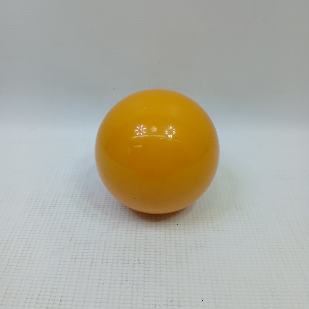 Vintage #1 Pool Table Replacement Ball 2 1/4" Yellow
