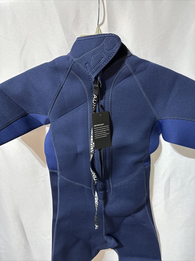 Youth 3mm Neoprene Wetsuits Size 14 Navy Blue