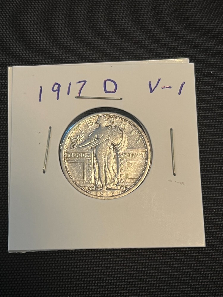 1917 D Standing Liberty Quarter V1