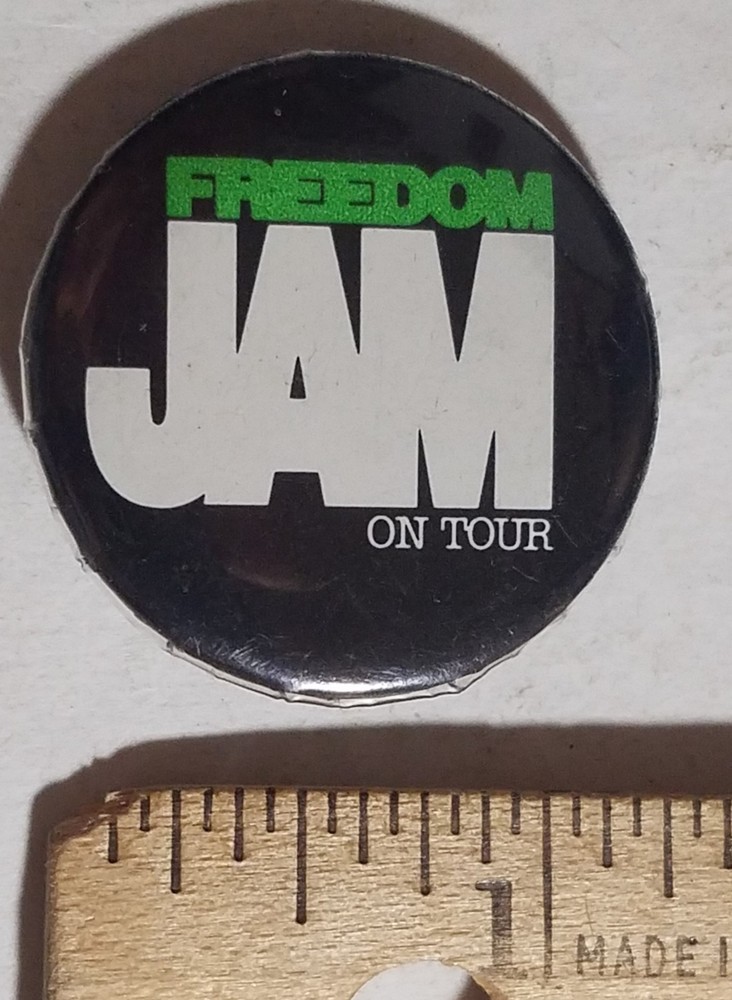 Freedom Jam on Tour Pinback Button
