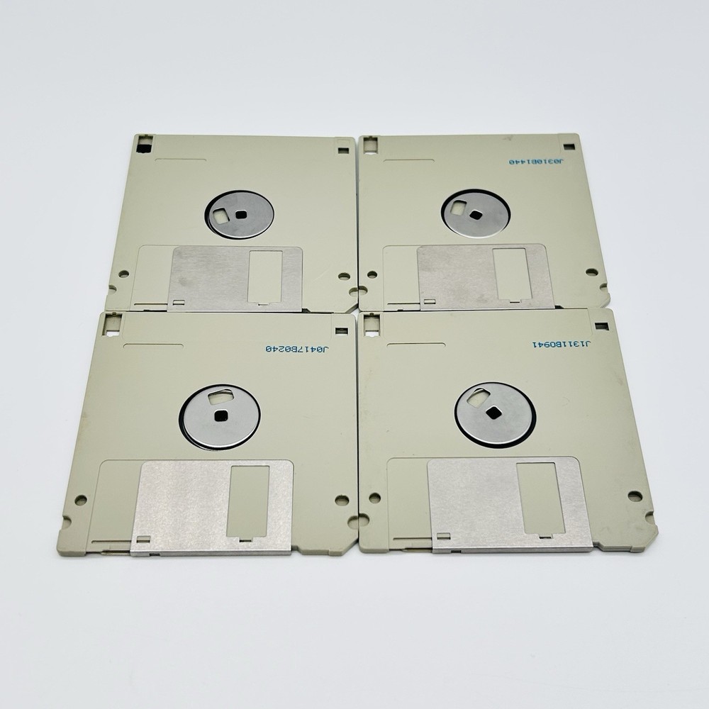 Microsoft Works 3.0 For MS-DOS, Windows Vintage 3.5” Disks Diskettes