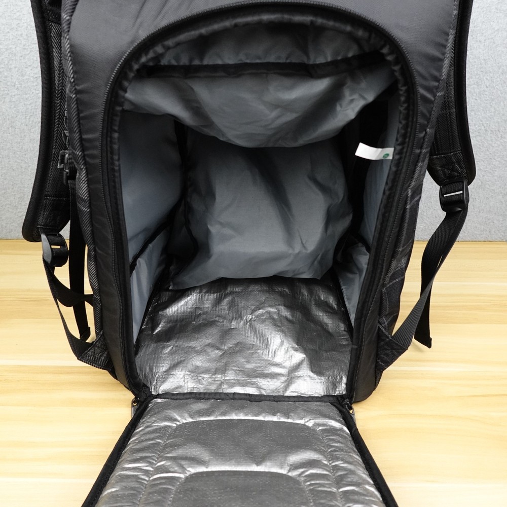Dakine Boot Backpack Ski/ Snowboard Boot Helmet & Goggle Pocket Gray Pack