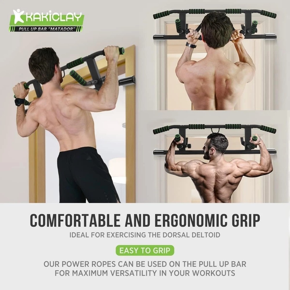 Versatile Foldable Pull Up Bar with Ergonomic Handle - Designed for All Workouts