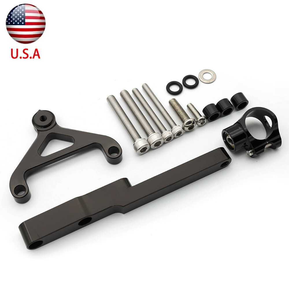 For CB1000R 2008-2012 Steering Damper Stabilizer Bracket CNC Mount Stable Kit US