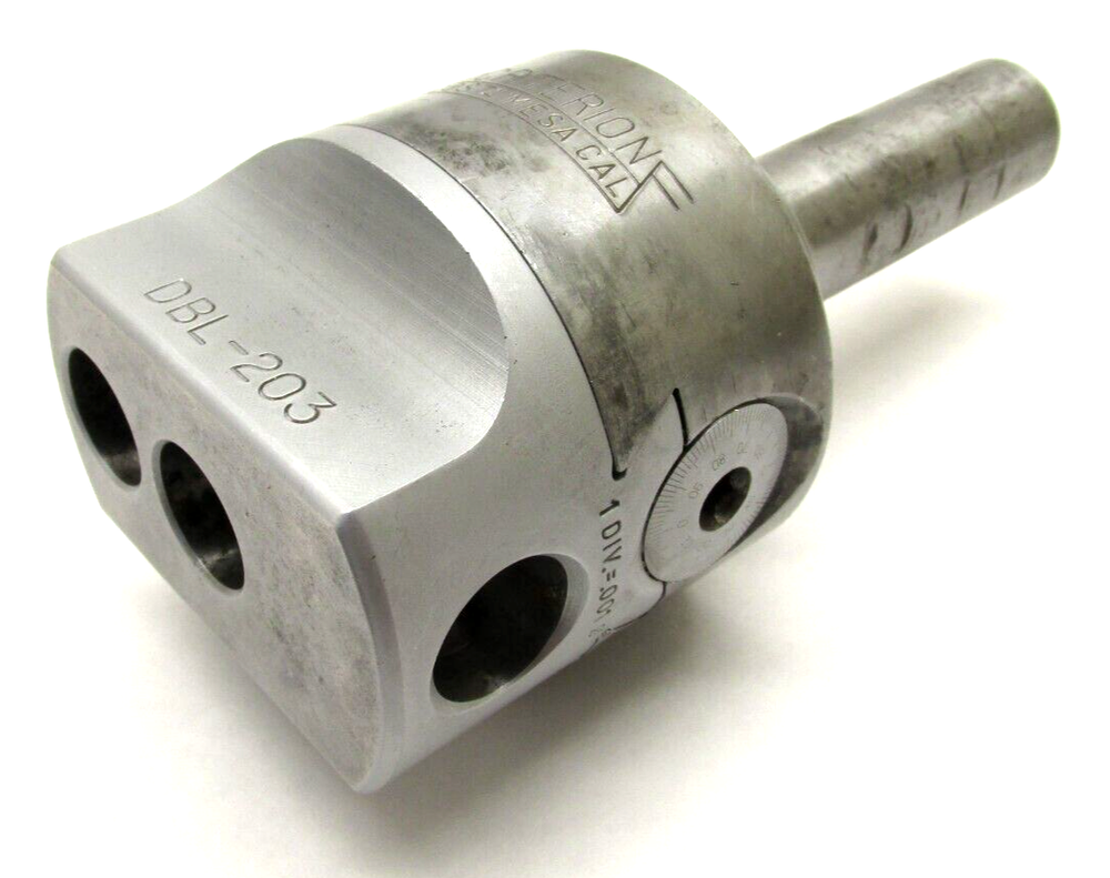 CRITERION 3/4" BORING HEAD w/ 1" SHANK - #DBL-203
