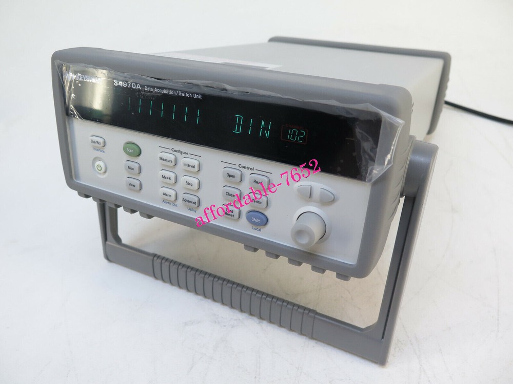 NEW Agilent HP 34970A Data Acquisition Switch Unit w/ Multi-function module
